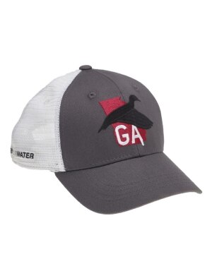 RepYourWater Georgia Woody Mesh Back Hat in Grey and White